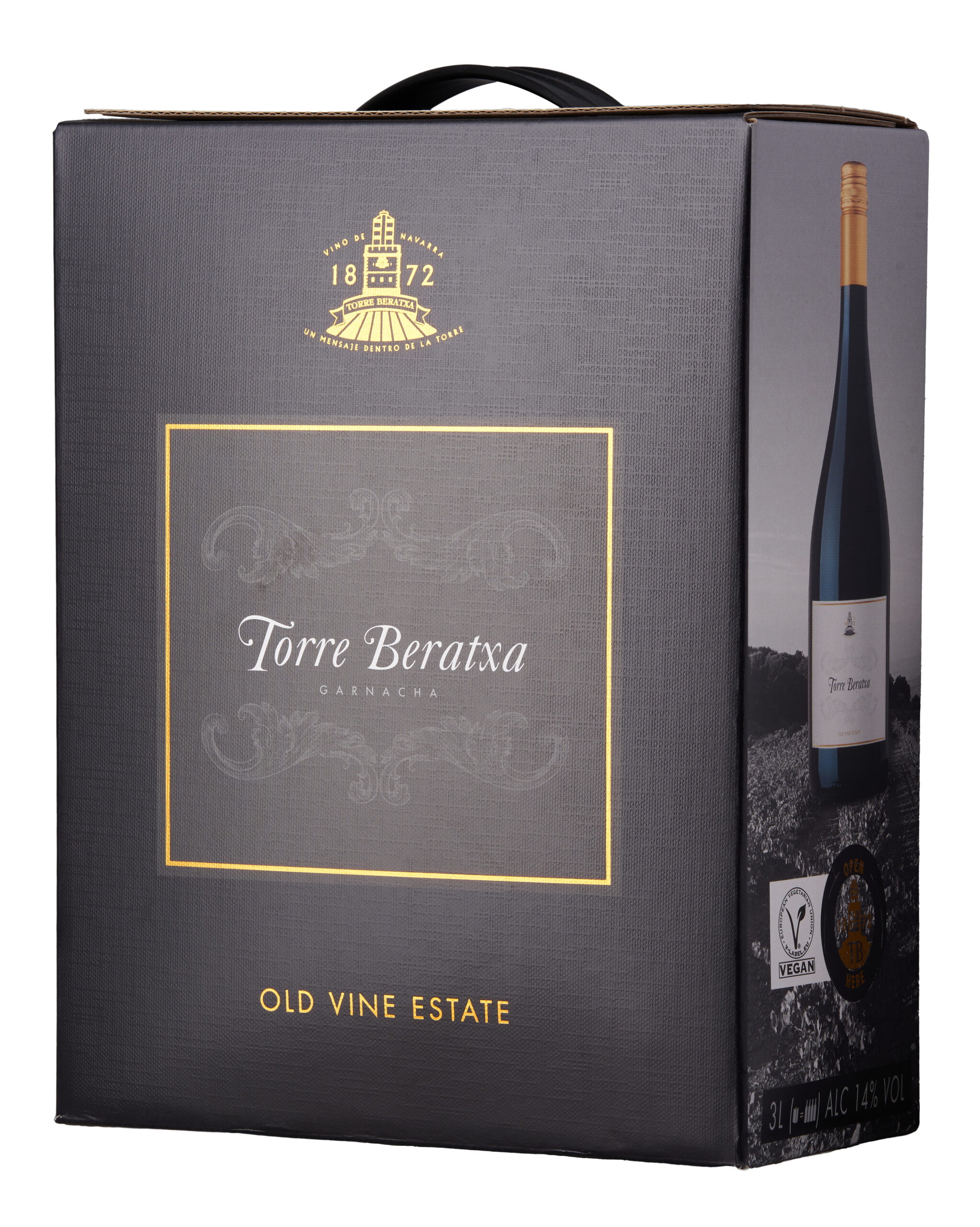 Torre Beratxa Old Vine Beverage - BIB Pax Garnacha Group Estate